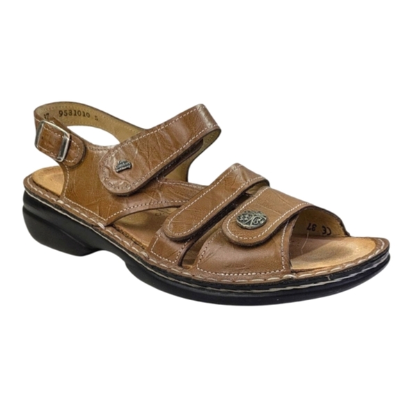 Finn Comfort Gomera GUC $294 Size 37 US 6.5  S3622 - Picture 1 of 10